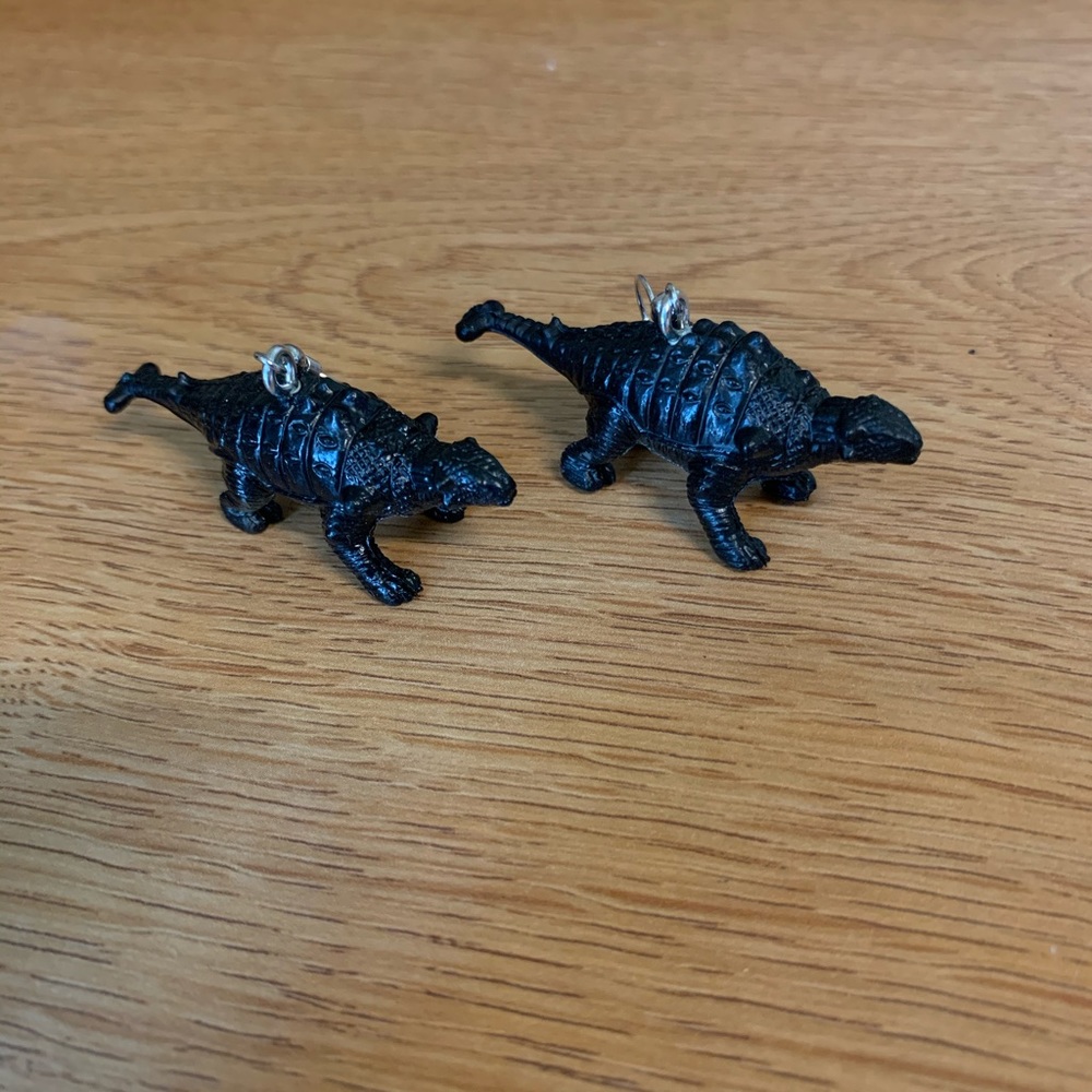 Ankylosaurus Earrings